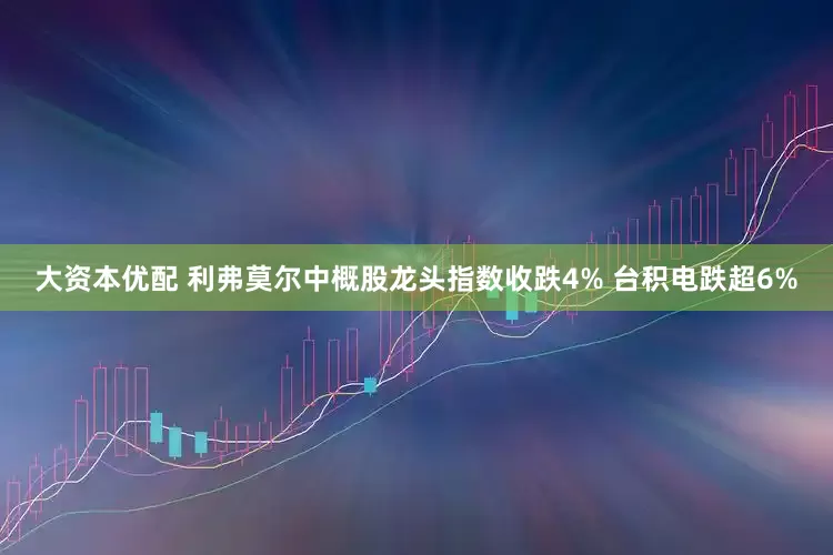 大资本优配 利弗莫尔中概股龙头指数收跌4% 台积电跌超6%